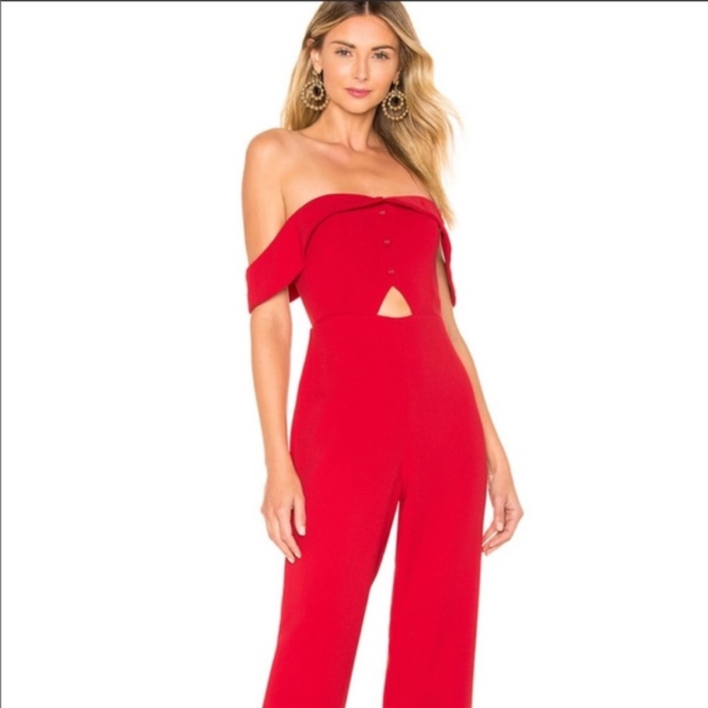 L’Academie XS Red Jumpsuit